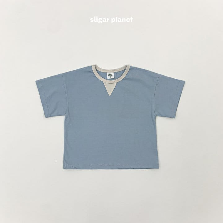 Sugar Planet - Korean Children Fashion - #kidsstore - Triangle Logo Short Sleeve Tee - 9