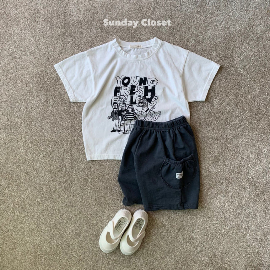 Sunday Closet - Korean Children Fashion - #childrensboutique - Ground Pocket Shorts - 4