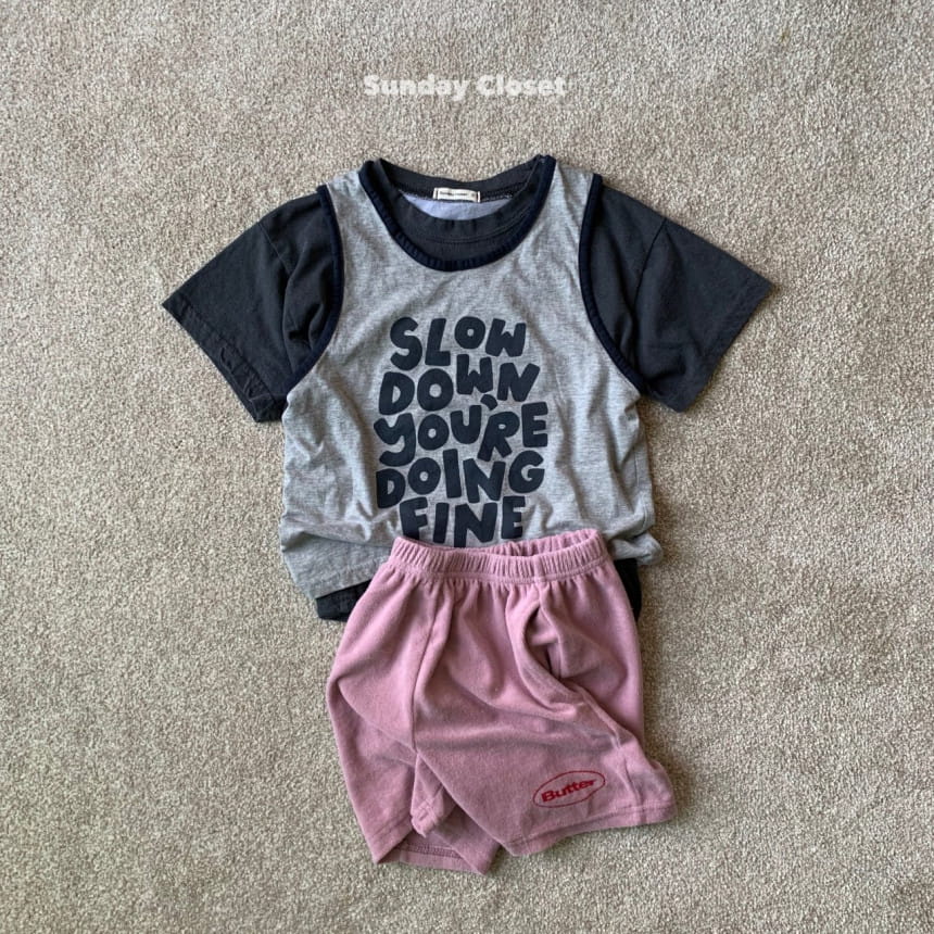 Sunday Closet - Korean Children Fashion - #kidsshorts - Butter Terry Shorts - 3
