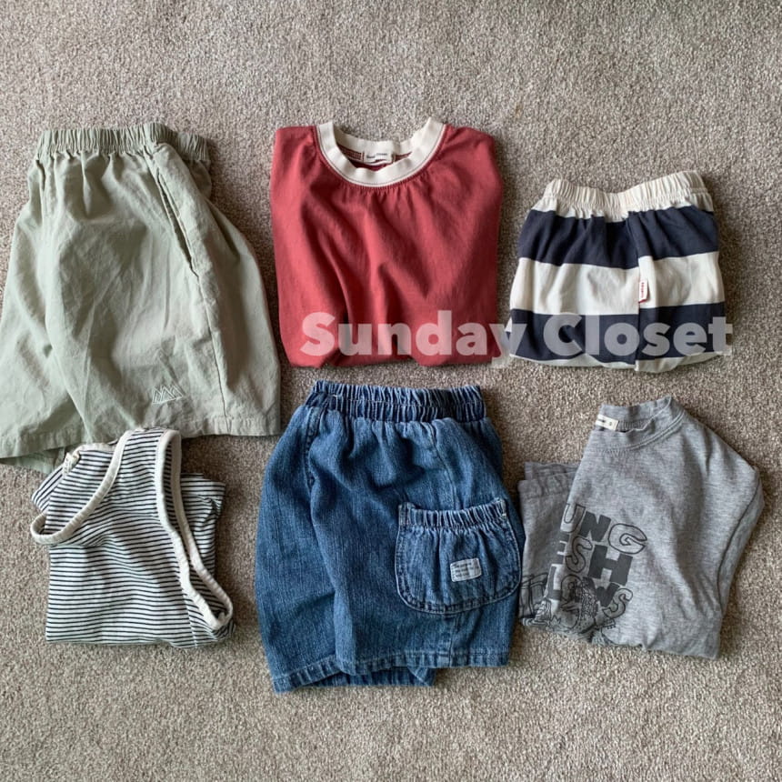 Sunday Closet - Korean Children Fashion - #kidsshorts - Triangle Shorts - 10