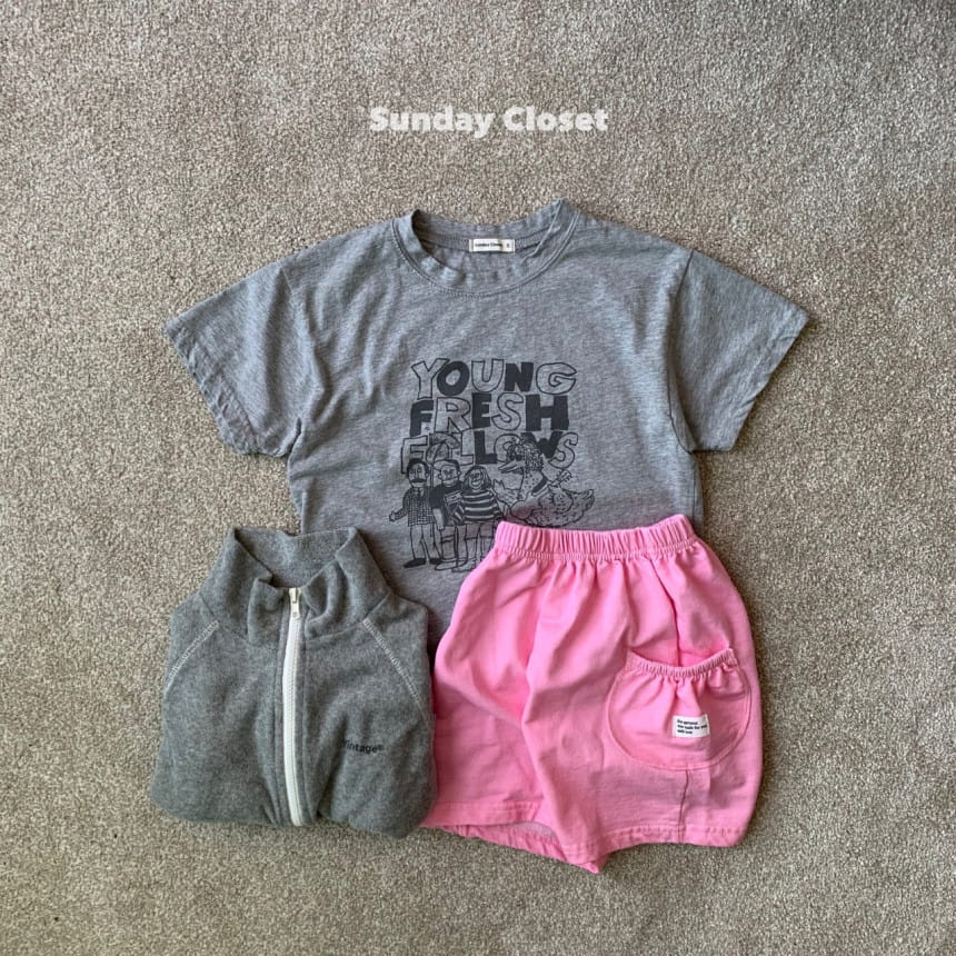 Sunday Closet - Korean Children Fashion - #kidzfashiontrend - Ground Pocket Shorts - 9