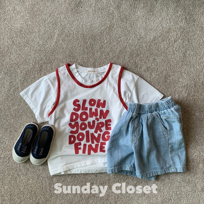 Sunday Closet - Korean Children Fashion - #kidzfashiontrend - Mayol Denim Shorts - 6