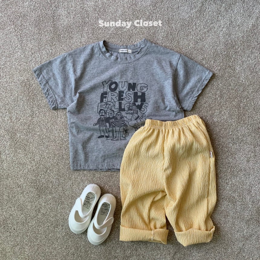 Sunday Closet - Korean Children Fashion - #minifashionista - Ostrich Short Sleeve Tee - 7