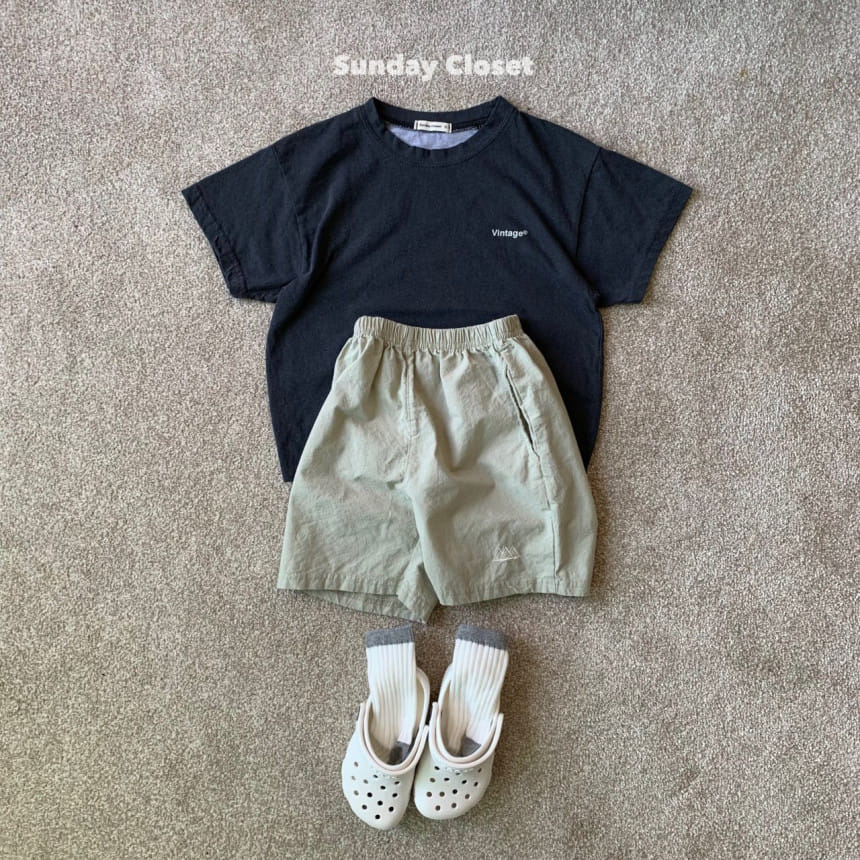 Sunday Closet - Korean Children Fashion - #todddlerfashion - Triangle Shorts - 2