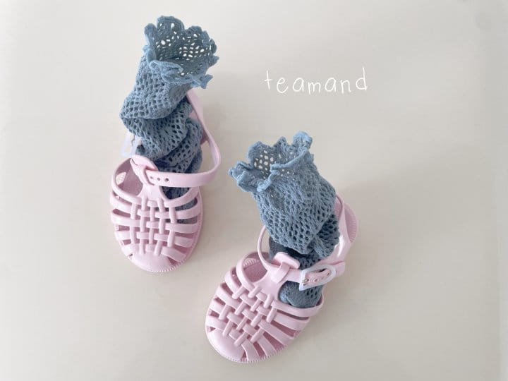 Teamand - Korean Children Fashion - #childofig - Knit Lace Socks - 10