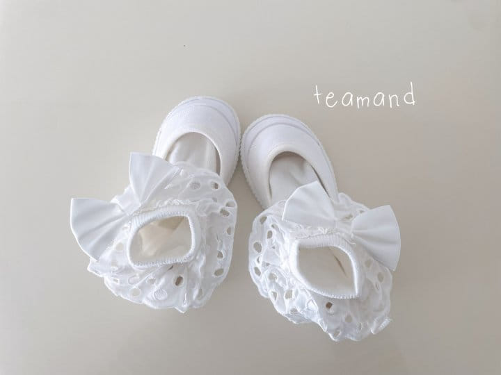 Teamand - Korean Children Fashion - #kidzfashiontrend - Big Ribbon Socks  - 3