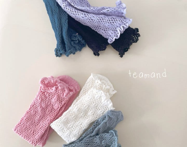 Teamand - Korean Children Fashion - #kidzfashiontrend - Knit Lace Socks