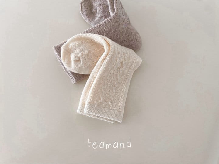 Teamand - Korean Children Fashion - #littlefashionista - Grandma Lace Socks Set With Adult