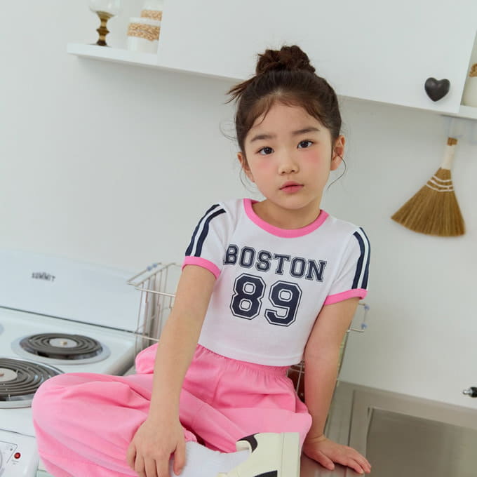 U Eo - Korean Children Fashion - #discoveringself - Boston Crop Tee