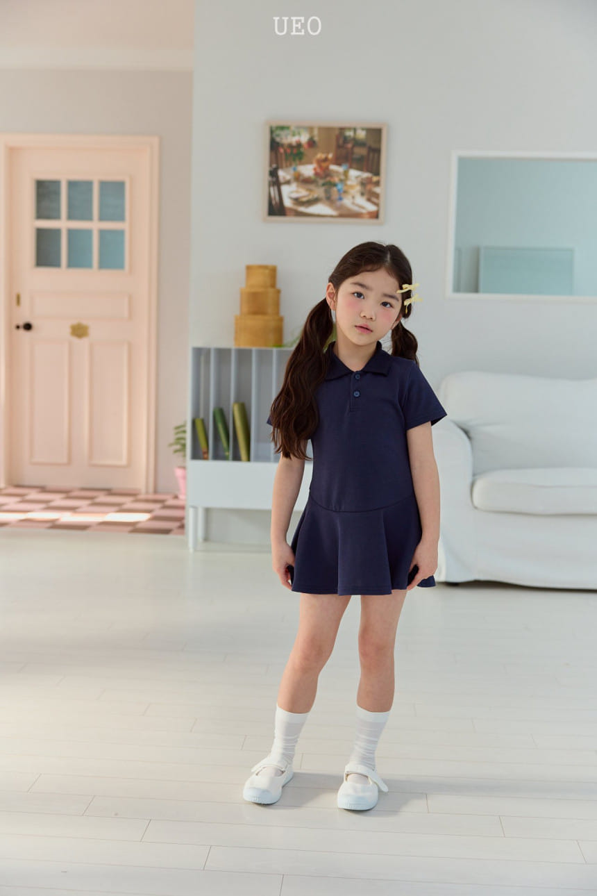 U Eo - Korean Children Fashion - #kidsshorts - Tennis One-Piece - 8