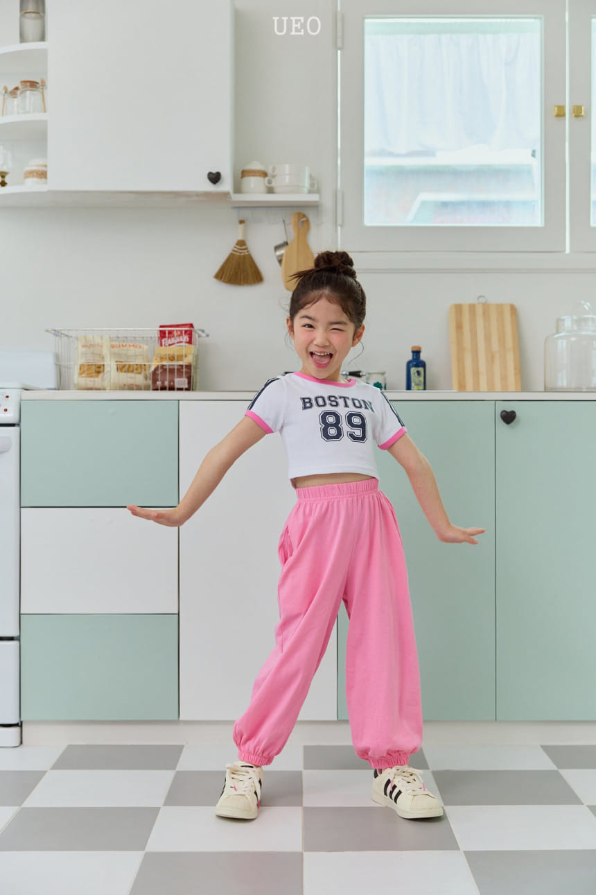 U Eo - Korean Children Fashion - #littlefashionista - Boston Crop Tee - 7