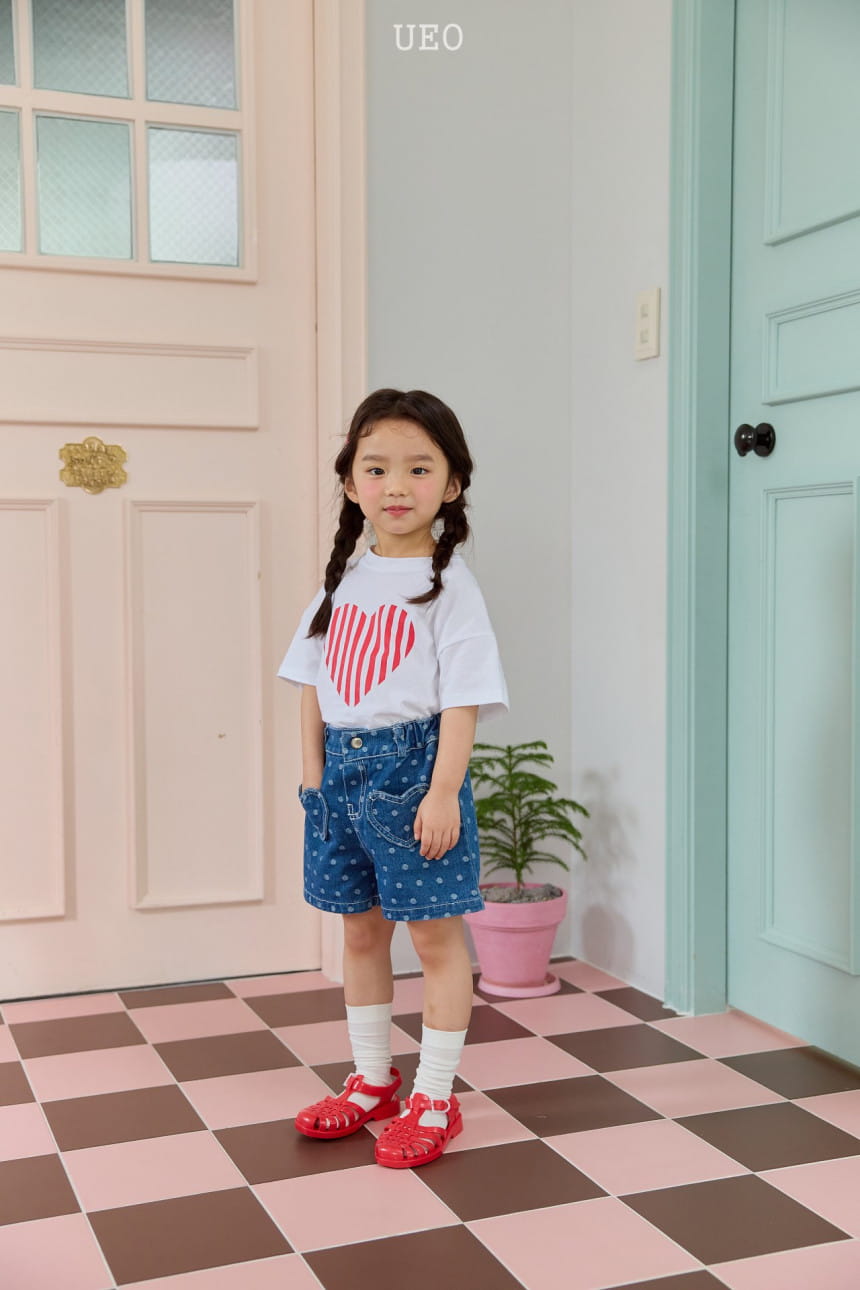 U Eo - Korean Children Fashion - #magicofchildhood - Heart Pocket Denim - 9