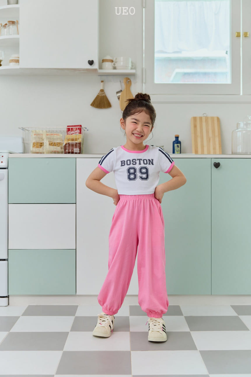 U Eo - Korean Children Fashion - #minifashionista - Boston Crop Tee - 9