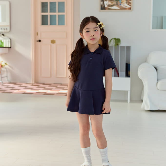 U Eo - Korean Children Fashion - #toddlerclothing - Tennis One-Piece