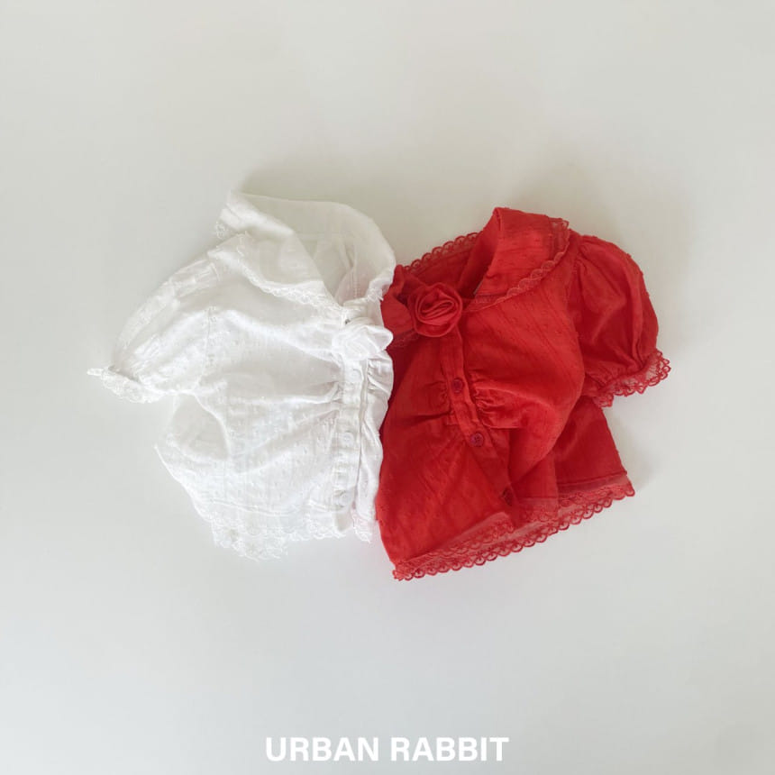 Urban Rabbit - Korean Children Fashion - #Kfashion4kids - Summer Rose Blanc - 2