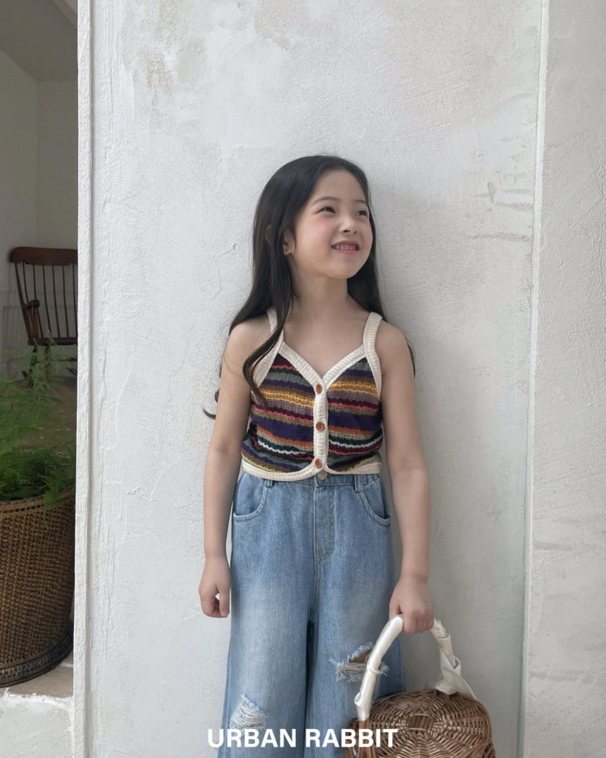 Urban Rabbit - Korean Children Fashion - #childofig - Rainbow Vest - 7