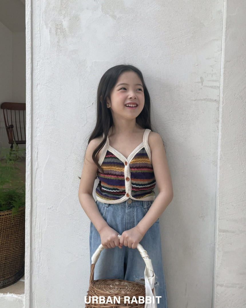 Urban Rabbit - Korean Children Fashion - #childofig - Rainbow Vest - 8