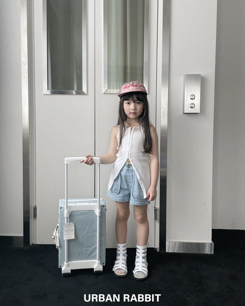 Urban Rabbit - Korean Children Fashion - #childofig - Lux Open Long Sleeveless Tee - 7