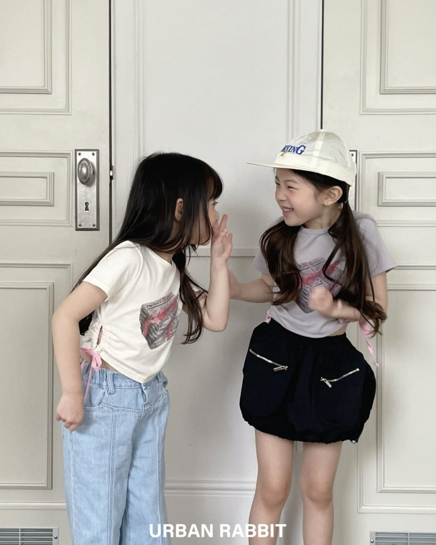 Urban Rabbit - Korean Children Fashion - #childofig - Present Shirring Tee - 3