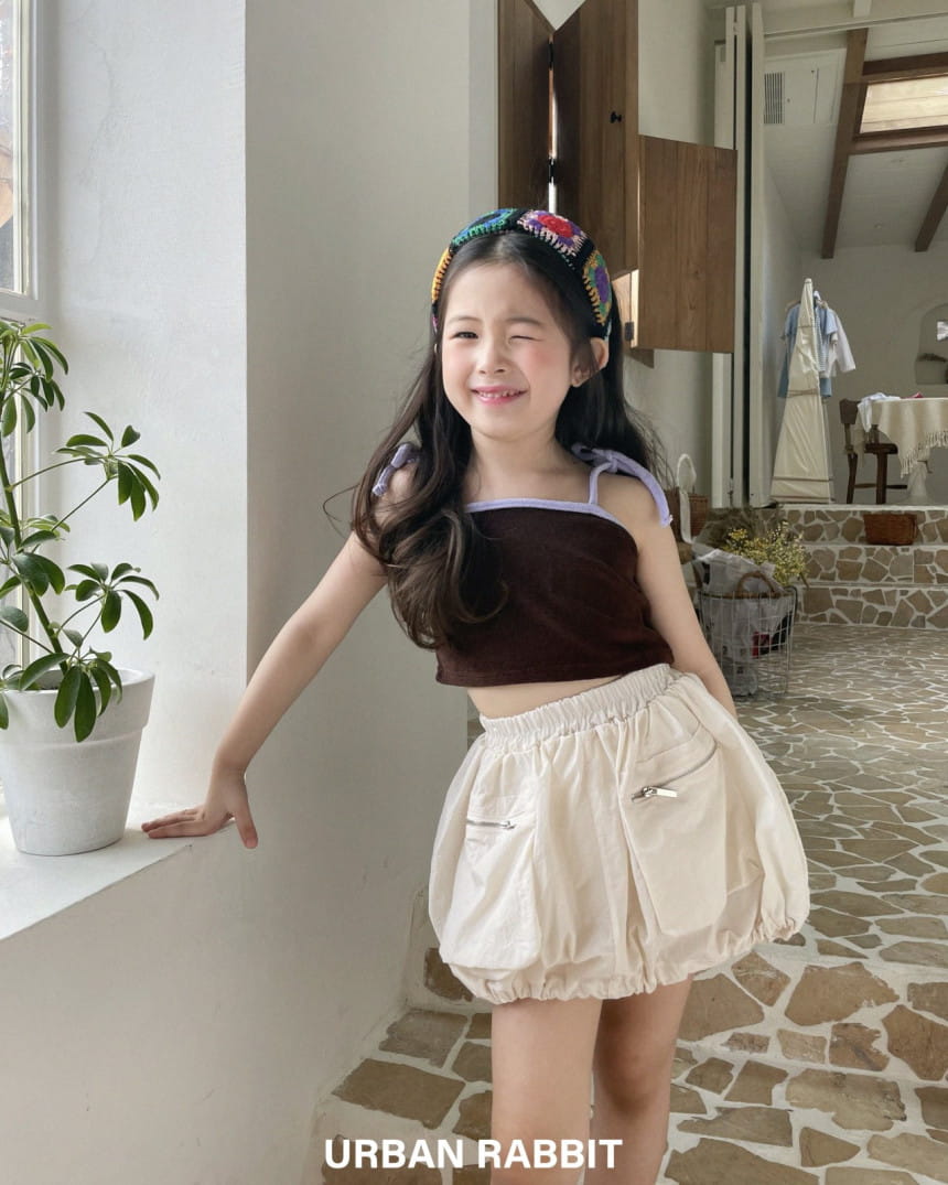 Urban Rabbit - Korean Children Fashion - #childrensboutique - Pumpkin Pocket Skirt - 8