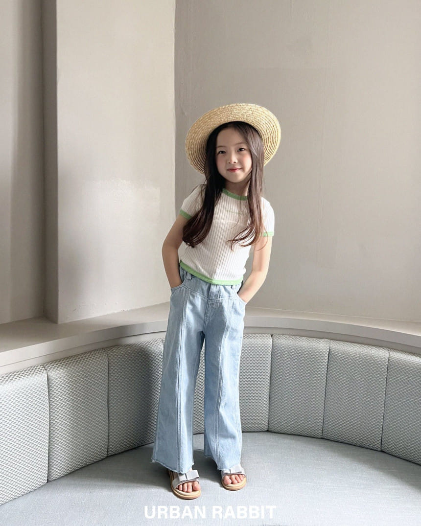 Urban Rabbit - Korean Children Fashion - #childrensboutique - Coco Piping  Tee - 11