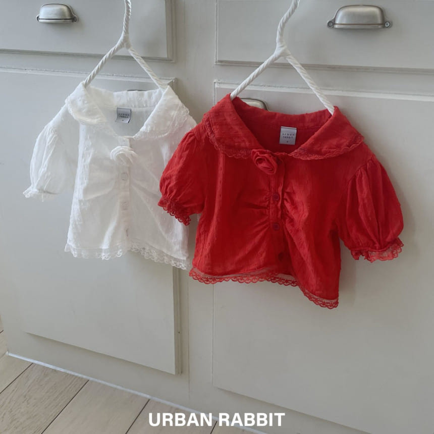 Urban Rabbit - Korean Children Fashion - #childrensboutique - Summer Rose Blanc - 11
