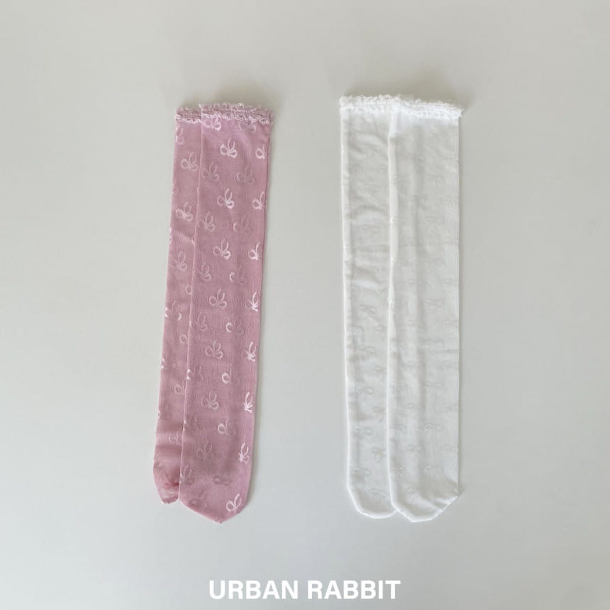 Urban Rabbit - Korean Children Fashion - #designkidswear - Ribbon Lace Knee Socks - 2