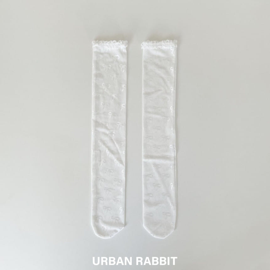 Urban Rabbit - Korean Children Fashion - #discoveringself - Ribbon Lace Knee Socks - 3