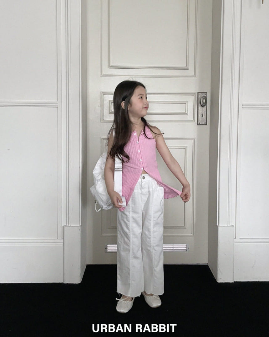 Urban Rabbit - Korean Children Fashion - #fashionkids - Lux Open Long Sleeveless Tee - 11