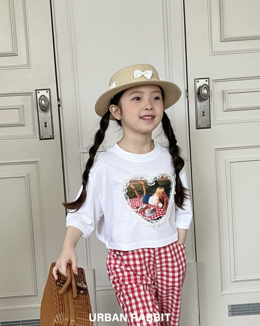 Urban Rabbit - Korean Children Fashion - #discoveringself - Picnic Crop Tee - 4