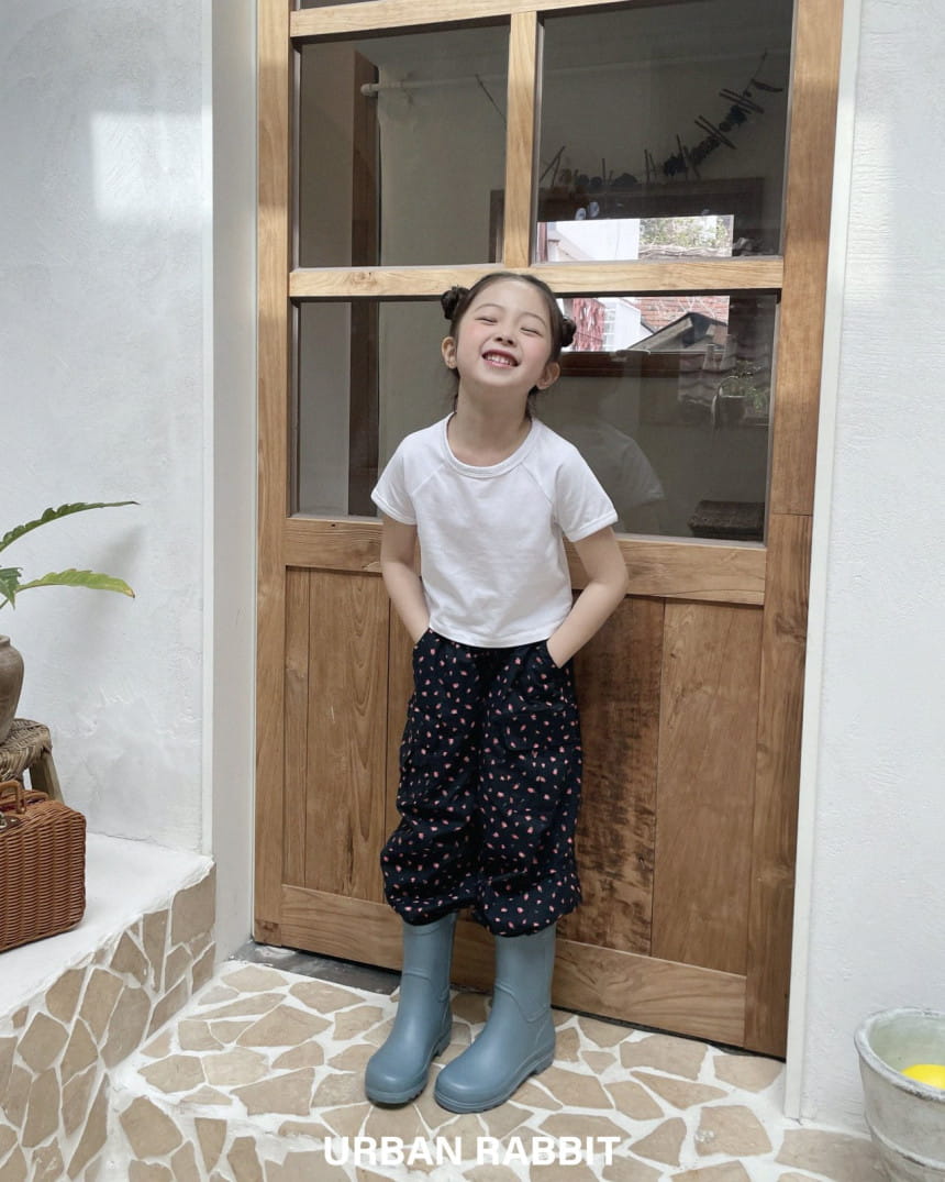 Urban Rabbit - Korean Children Fashion - #kidsshorts - Flower Para Suit Pants - 8