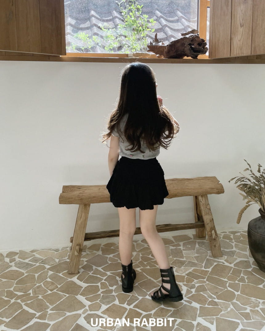 Urban Rabbit - Korean Children Fashion - #kidsshorts - Creamy Balloon Skirt - 10