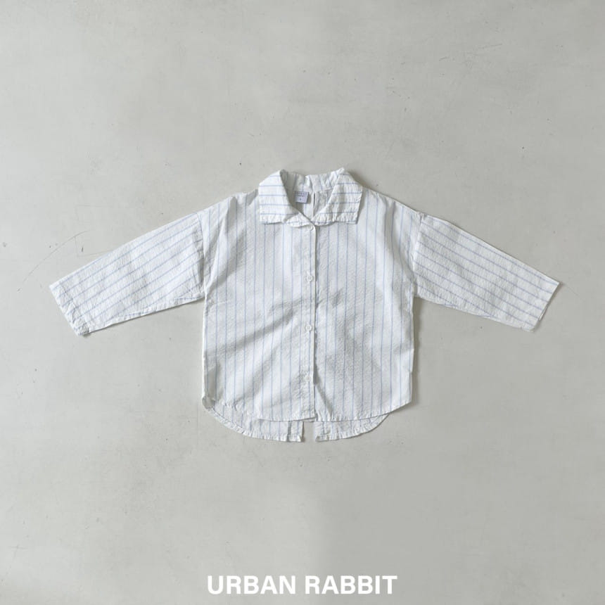 Urban Rabbit - Korean Children Fashion - #kidsshorts - Back Slit Ribbon Shirt - 3
