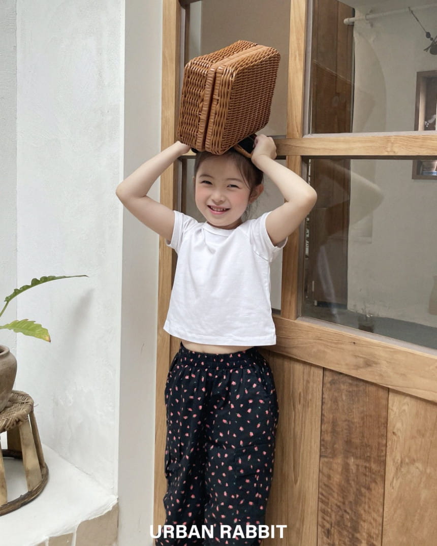 Urban Rabbit - Korean Children Fashion - #kidsshorts - Raglan Muzi Tee - 2