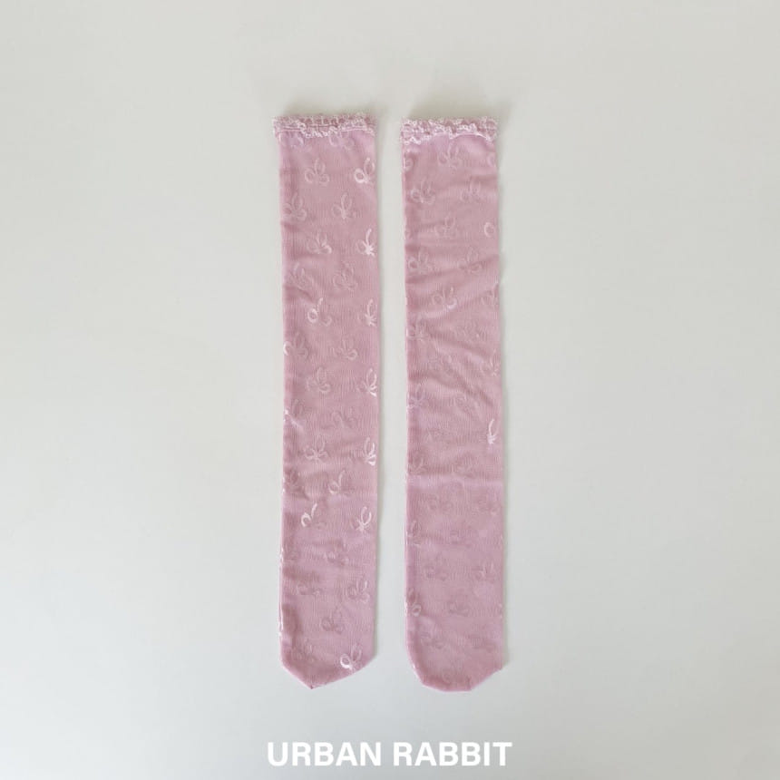 Urban Rabbit - Korean Children Fashion - #kidsshorts - Ribbon Lace Knee Socks - 5