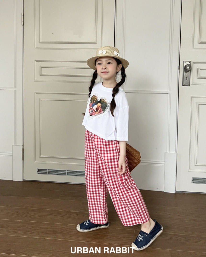 Urban Rabbit - Korean Children Fashion - #kidsstore - Check Picnic Pants - 8