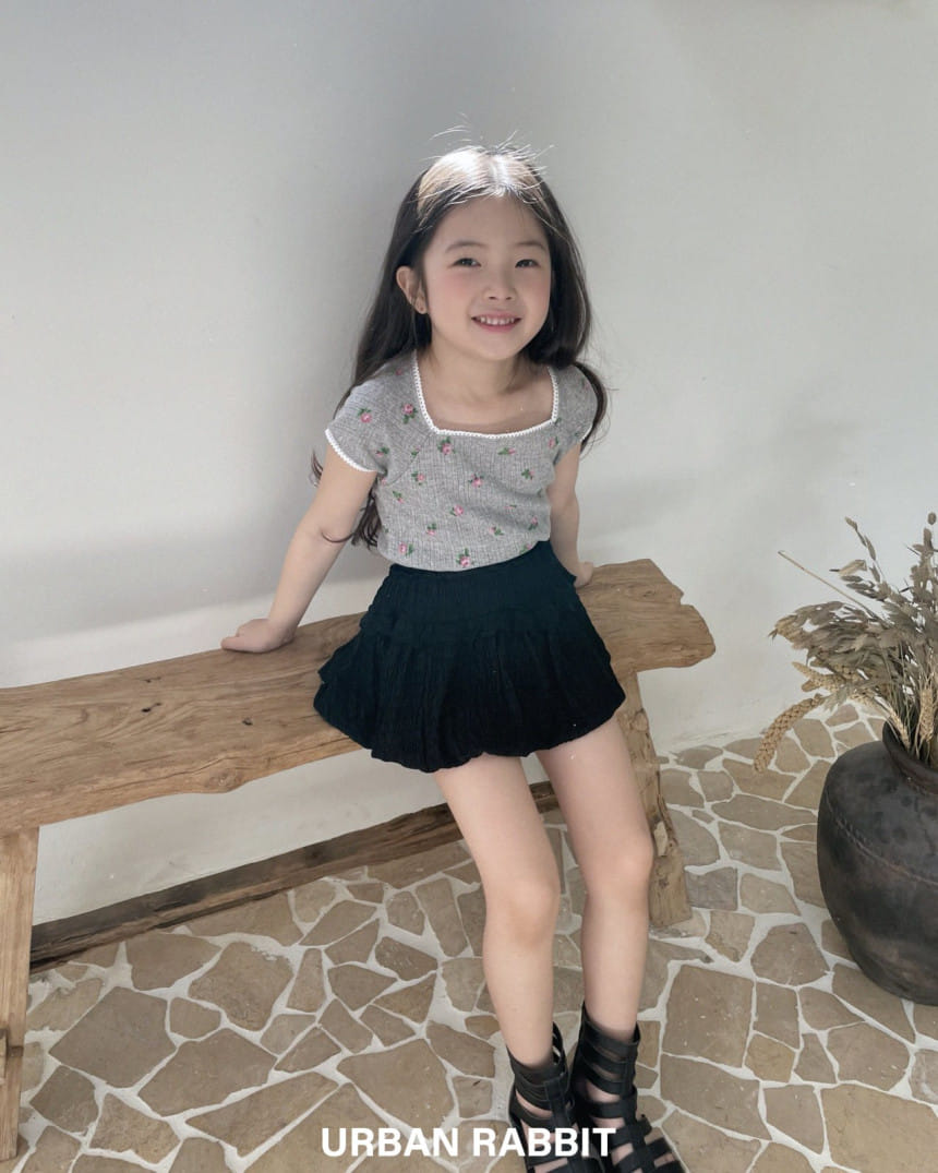 Urban Rabbit - Korean Children Fashion - #kidsstore - Creamy Balloon Skirt - 11
