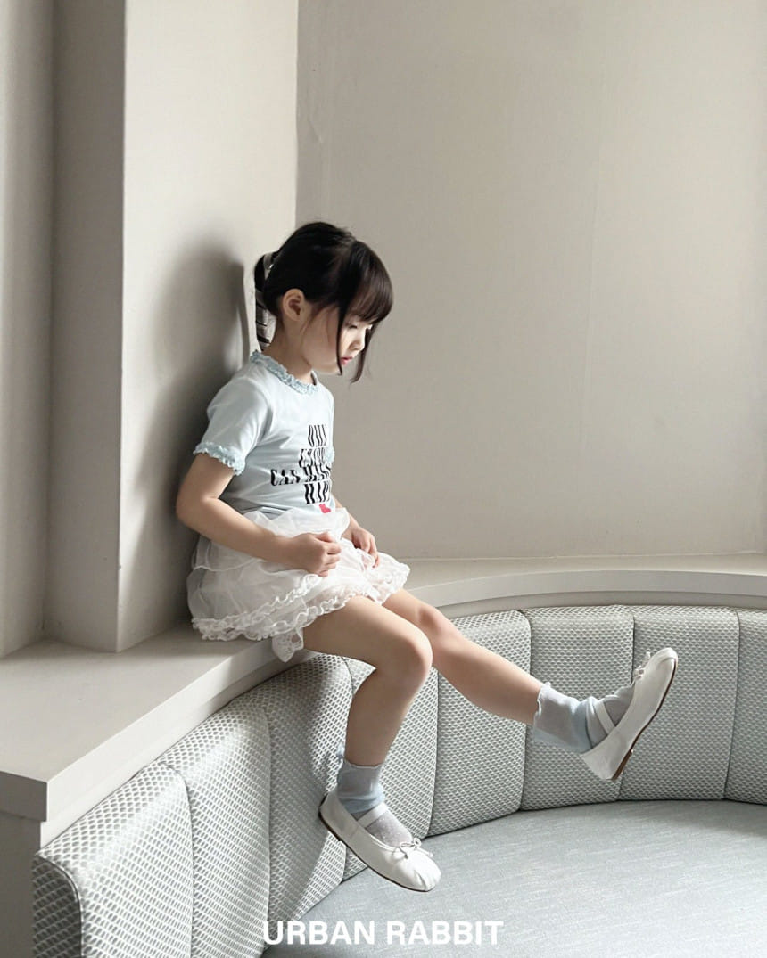 Urban Rabbit - Korean Children Fashion - #kidsstore - Rabbit Lace Tee - 8