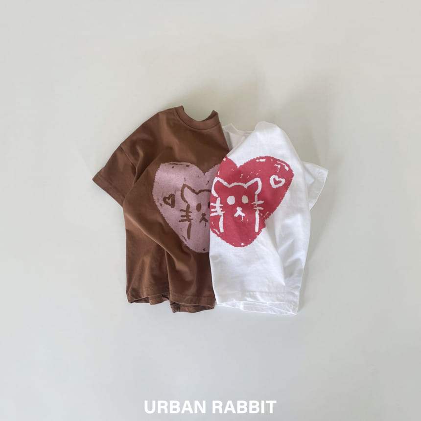 Urban Rabbit - Korean Children Fashion - #kidsstore - Cat Box Tee