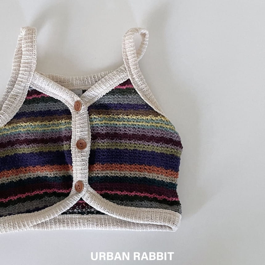 Urban Rabbit - Korean Children Fashion - #kidzfashiontrend - Rainbow Vest