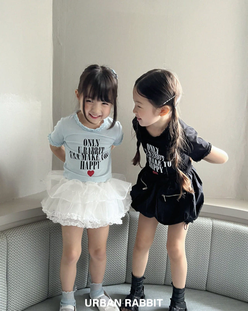 Urban Rabbit - Korean Children Fashion - #kidzfashiontrend - Rabbit Lace Tee - 9