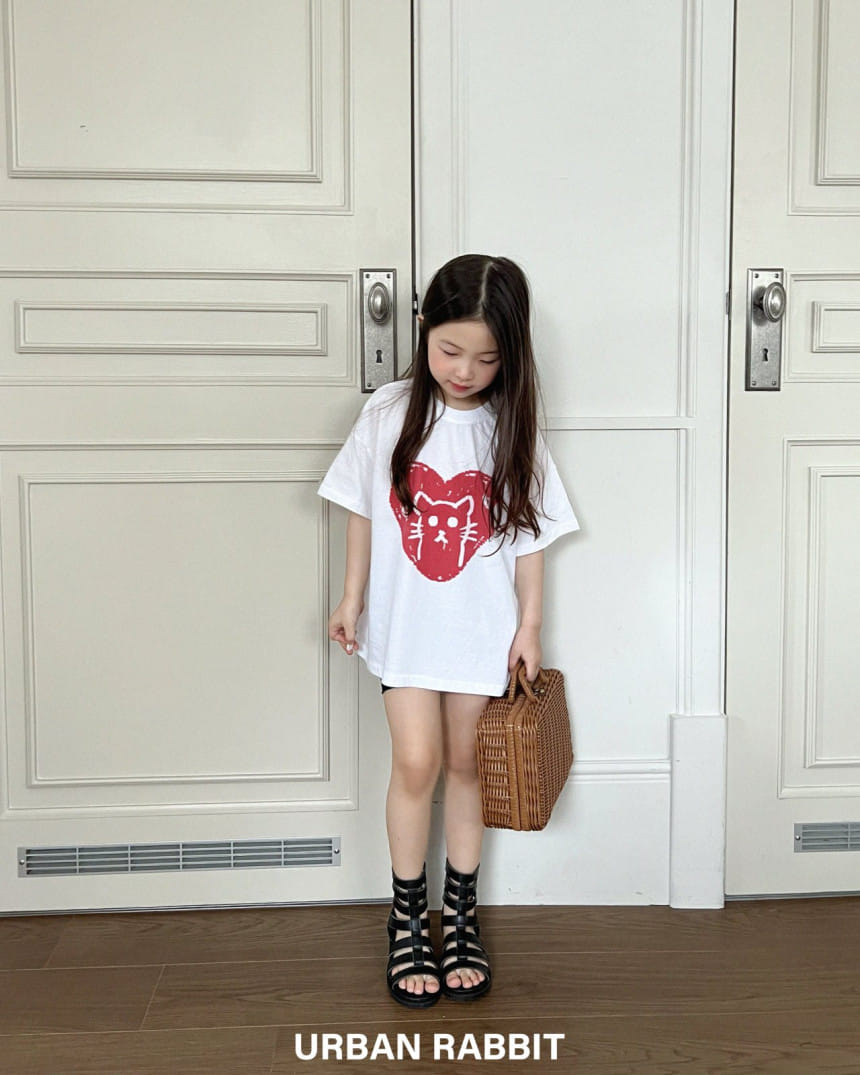 Urban Rabbit - Korean Children Fashion - #kidzfashiontrend - Cat Box Tee - 2