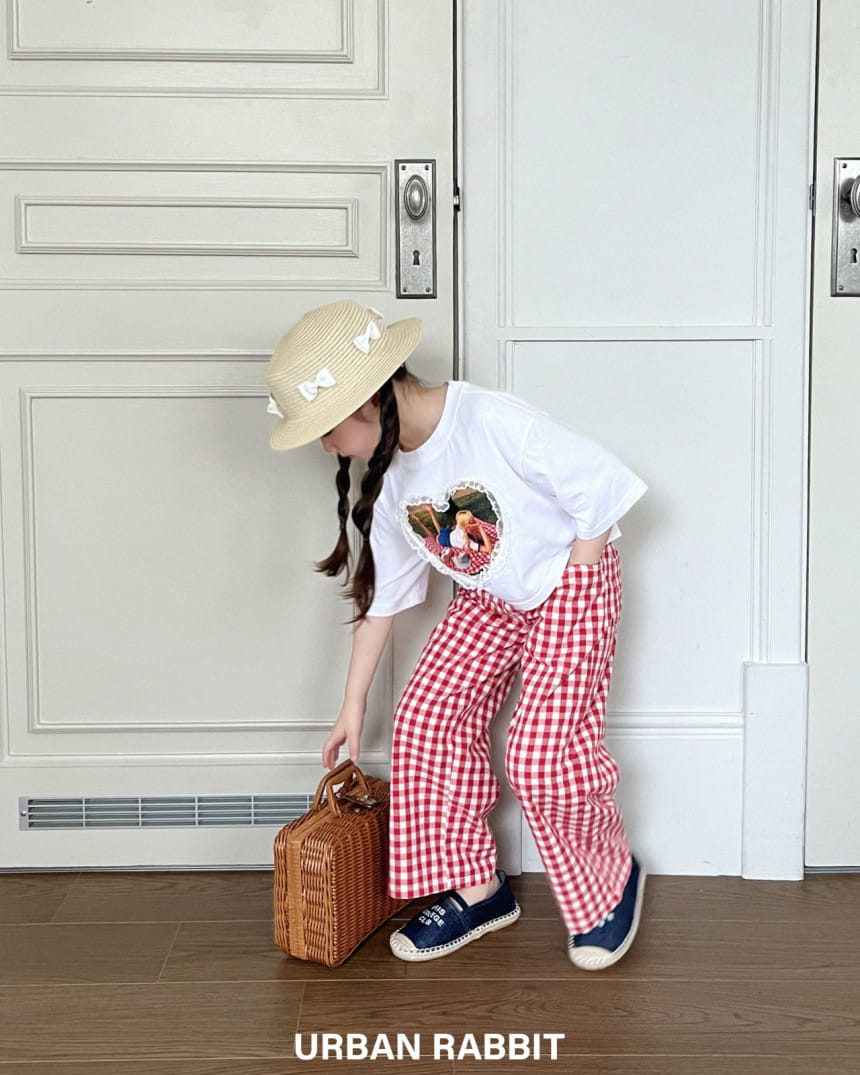 Urban Rabbit - Korean Children Fashion - #littlefashionista - Check Picnic Pants - 11