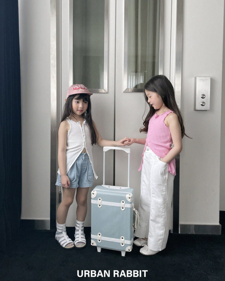 Urban Rabbit - Korean Children Fashion - #magicofchildhood - Lux Open Long Sleeveless Tee - 3