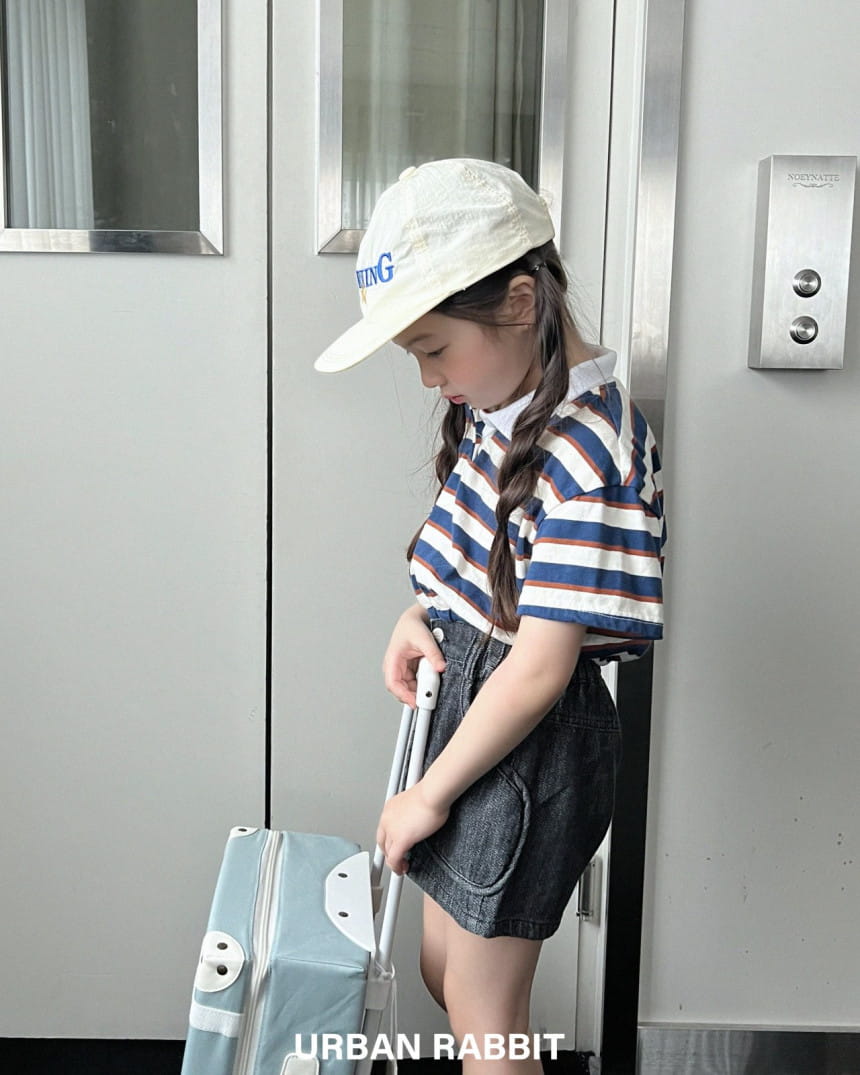 Urban Rabbit - Korean Children Fashion - #magicofchildhood - Banding Crop Collar Tee - 9
