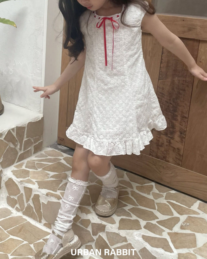 Urban Rabbit - Korean Children Fashion - #magicofchildhood - Ribbon Lace Knee Socks - 10