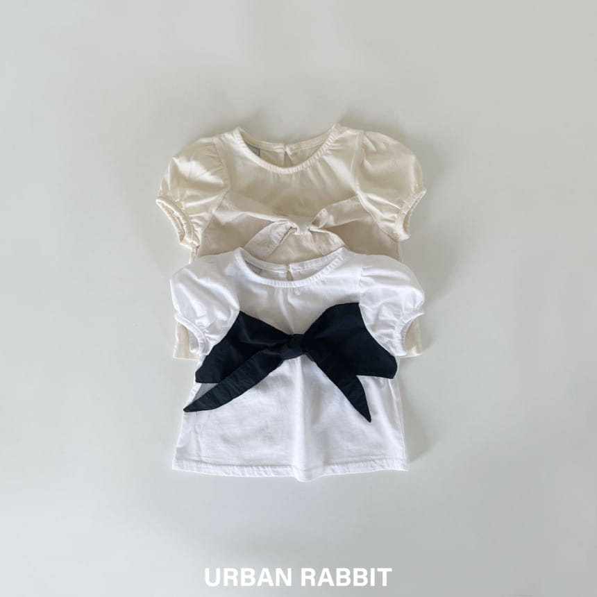 Urban Rabbit - Korean Children Fashion - #magicofchildhood - Lovely Tee Blanc