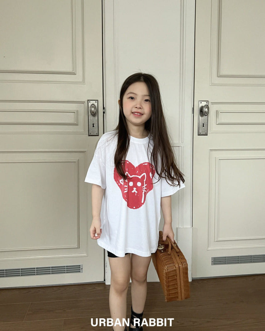 Urban Rabbit - Korean Children Fashion - #magicofchildhood - Cat Box Tee - 5
