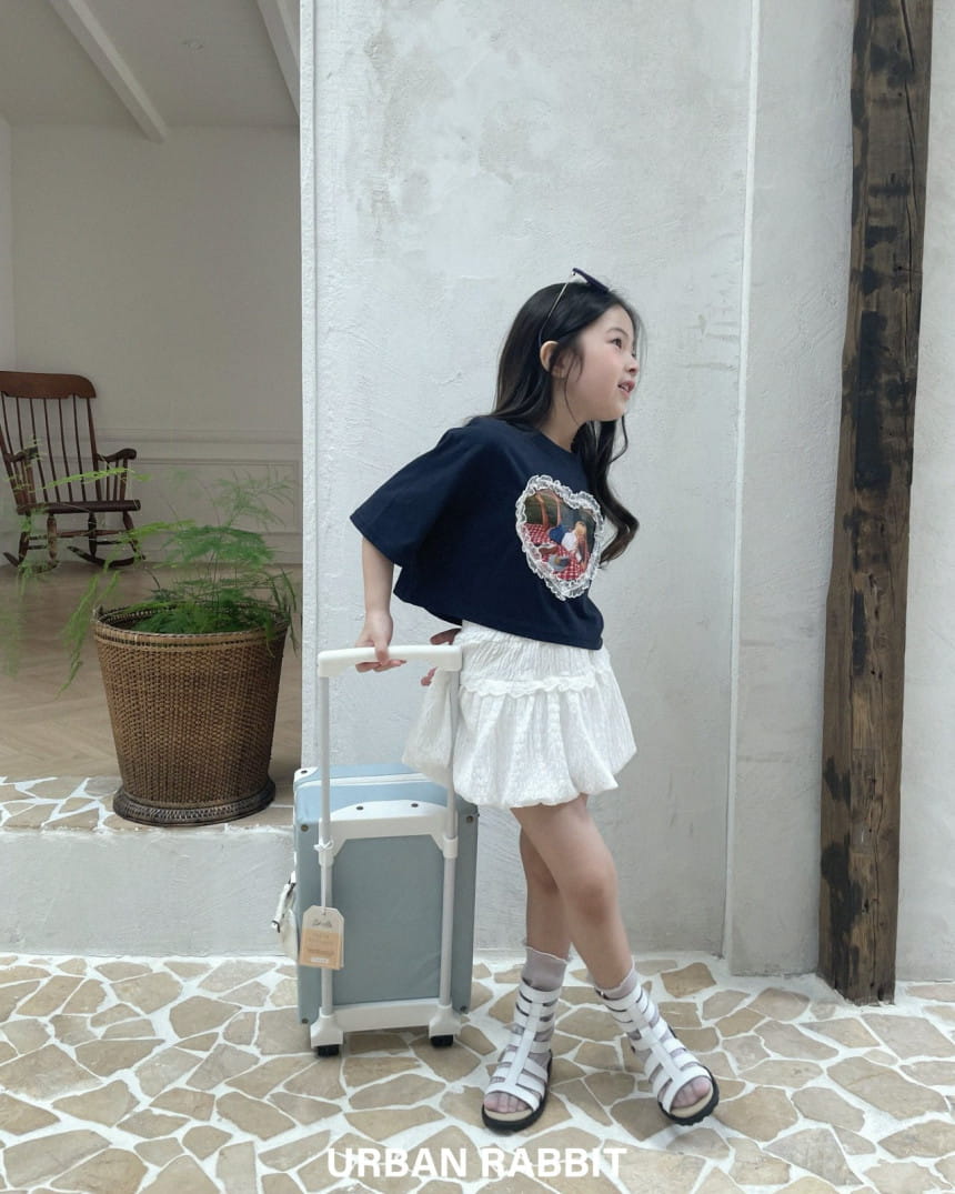 Urban Rabbit - Korean Children Fashion - #minifashionista - Creamy Balloon Skirt - 2