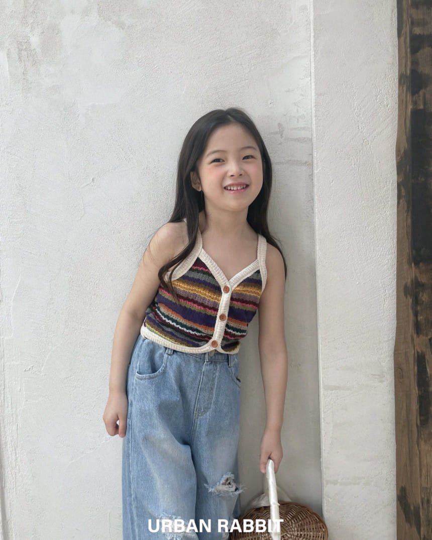 Urban Rabbit - Korean Children Fashion - #prettylittlegirls - Rainbow Vest - 6